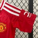 2024/2025 Manchester United Home Football Shirt 1:1 Thai Quality Kids Size - Image 7