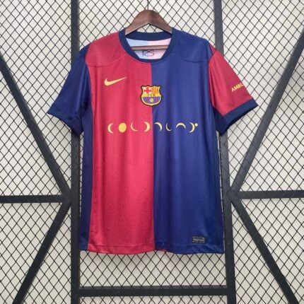2024/2025 Barcelona Home Coldplay Limited Edition Football Shirt 1:1 Thai Quality
