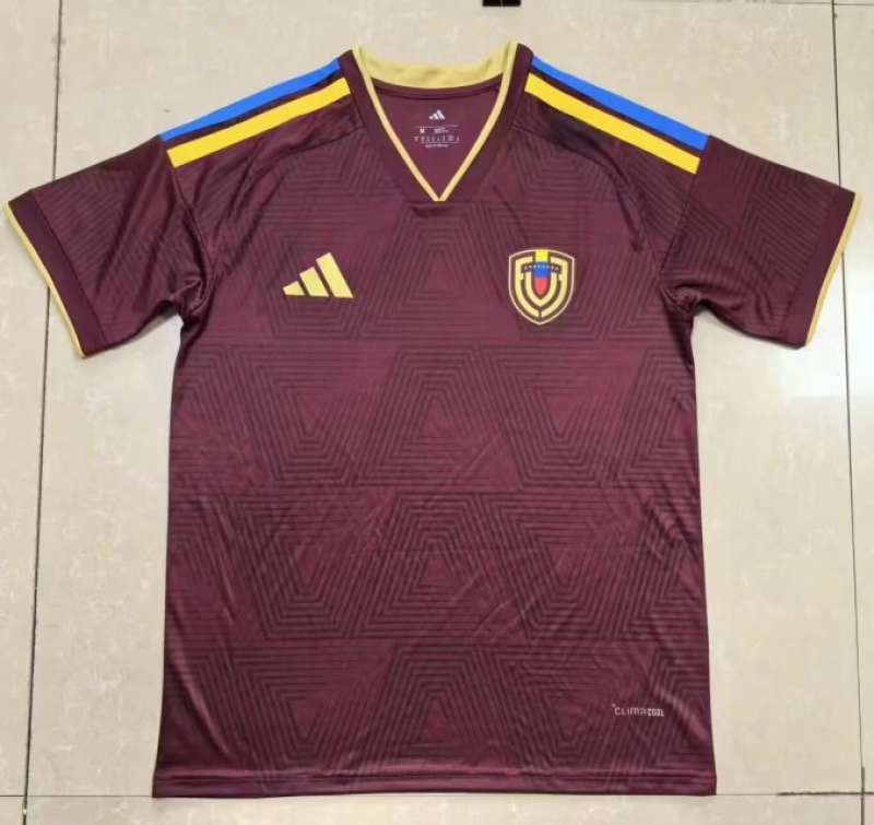 8d746950 (S-4XL)2026-27 Venezuela Home Red Soccer Jersey AAA - Image 1