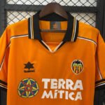 1999/2000 Retro Valencia Away Football Shirt 1:1 Thai Quality - Image 3