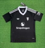 2024/2025 Manchester United Goalkeeper Black Football Shirt 1:1 Thai Quality