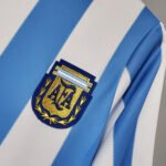1986 Retro Argentina National Team Home Jersey - Image 5