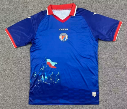(S-4XL)26-27 Haiti Home Blue Soccer Jersey AAA