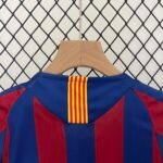 2005/2006 Retro Barcelona Home Football Shirt 1:1 Thai Quality Kids Size - Image 4
