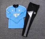 2022/2023 Feyenoord Rotterdam Half-Pull Training Suit Blue Football Shirt 1:1 Thai Quality Set - Image 7