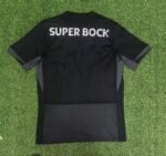 2025/2026 Sporting Lisbon Away Black Football Shirt 1:1 Thai Quality - Image 2