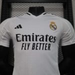 2024/2025 Player Version Real Madrid Home Football Shirt1:1 Thai Quality - Image 3