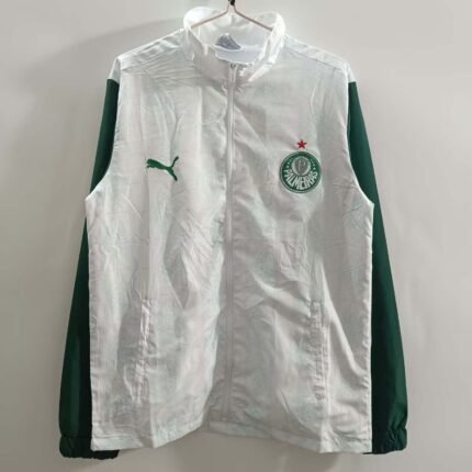 2025/2026 Palmeiras Windbreaker White Jersey 1:1 Thai Quality