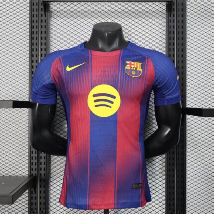 2025/2026 Player Version Barcelona Home Football Shirt 1:1 Thai Quality