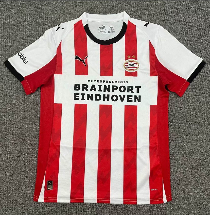 93d14296a9516d153bd5ae3ab9586a16-1 2025/2026 Eindhoven Home Football Shirt 1:1 Thai Quality - Image 1