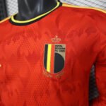 2026 Player Version Long Belgium National Team Home Football Shirt 1:1 Thai Quality - Image 5