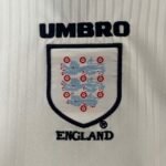1998 Retro England Home Football Shirt 1:1 Thai Quality Kids Size - Image 5