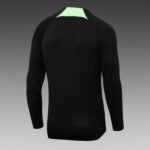 2023/2024 Liverpool Half-Pull Training Suit Black Jersey 1:1 Thai Quality Set - Image 4