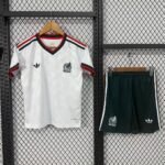 2026-2027 Mexico Away White Kids/Youth Soccer Uniform