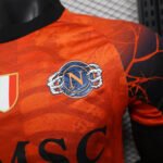 2025/2026 Player Version Napoli Halloween Special Edition Orange Soccer Jersey 1:1 Thai Quality - Image 6