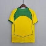 2004 Retro Brazil Home Soccer Jersey - Image 2