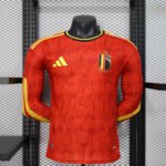 2026 Player Version Long Belgium National Team Home Football Shirt 1:1 Thai Quality