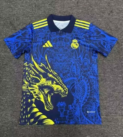 2025/2026 Real Madrid Special Edition Blue Football Shirt1:1 Thai Quality