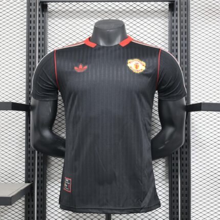 2025/2026 Player Version Manchester United Special Edition Black Football Shirt 1:1 Thai Quality