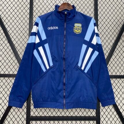 2024 Argentina Windbreaker Dark blue Soccer Jersey 1:1 Thai Quality