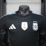 2026 Player Version Argentina National Team Goalkeeper Black Football Shirt 1:1 Thai Quality - Image 3