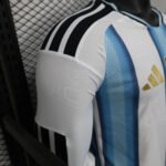 Player Version 2026-2027 Argentina Home White&Blue Long Sleeve Soccer Jersey AAA - Image 8
