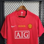 2007/2008 Retro Manchester United Home Champions League Edition Football Shirt 1:1 Thai Quality - Image 4