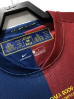 2008/2009 Retro Barcelona Football Shirt Home Champions League 1:1 Thai Quality - Image 9