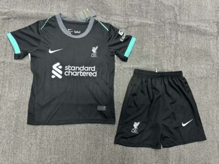 2024/2025 Liverpool Away Soccer Jersey 1:1 Thai Quality Kids Size