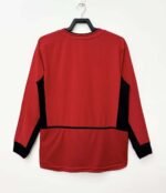 2002-2004 Retro Long Sleeve Manchester United Home Football Shirt 1:1 Thai Quality - Image 2
