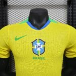 2025 Player Version Brazil Home Soccer Jersey - Image 6