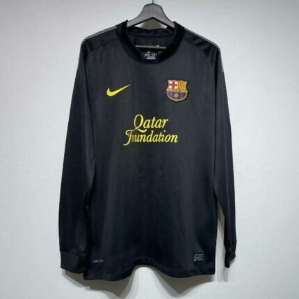 2011/2012 Retro Long Sleeve Barcelona Away Football Shirt 1:1 Thai Quality