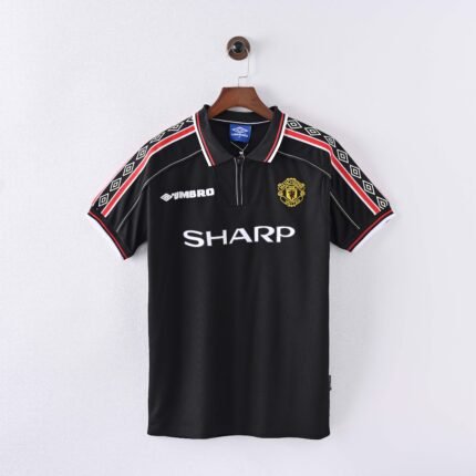 1998/1999 Retro Manchester United Third Away Football Shirt 1:1 Thai Quality