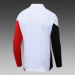 2025/2026 Ajax Half-Pull Training Suit White Football Shirt 1:1 Thai Quality Set - Image 4