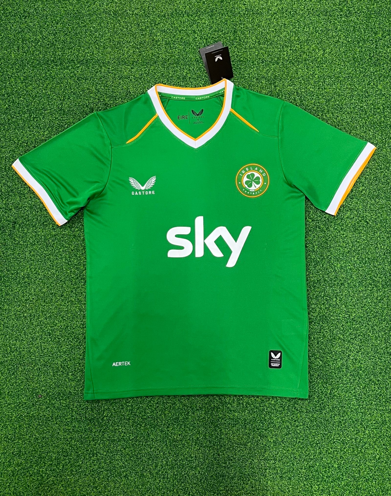 IMG_9106 (S-4XL)26-27 Ireland Home Green Soccer Jersey AAA - Image 1