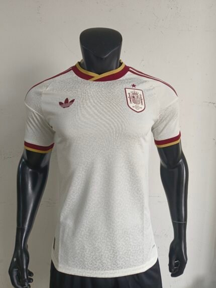 2026-2027 Player Version Spain Away White Soccer Jersey AAA