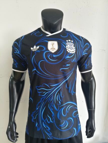 Player version 2026-2027 Argentina Away Blue Soccer Jersey AAA