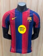 Player version 26-27 Barcelona Home Blue&Red Soccer Jersey AAA-888