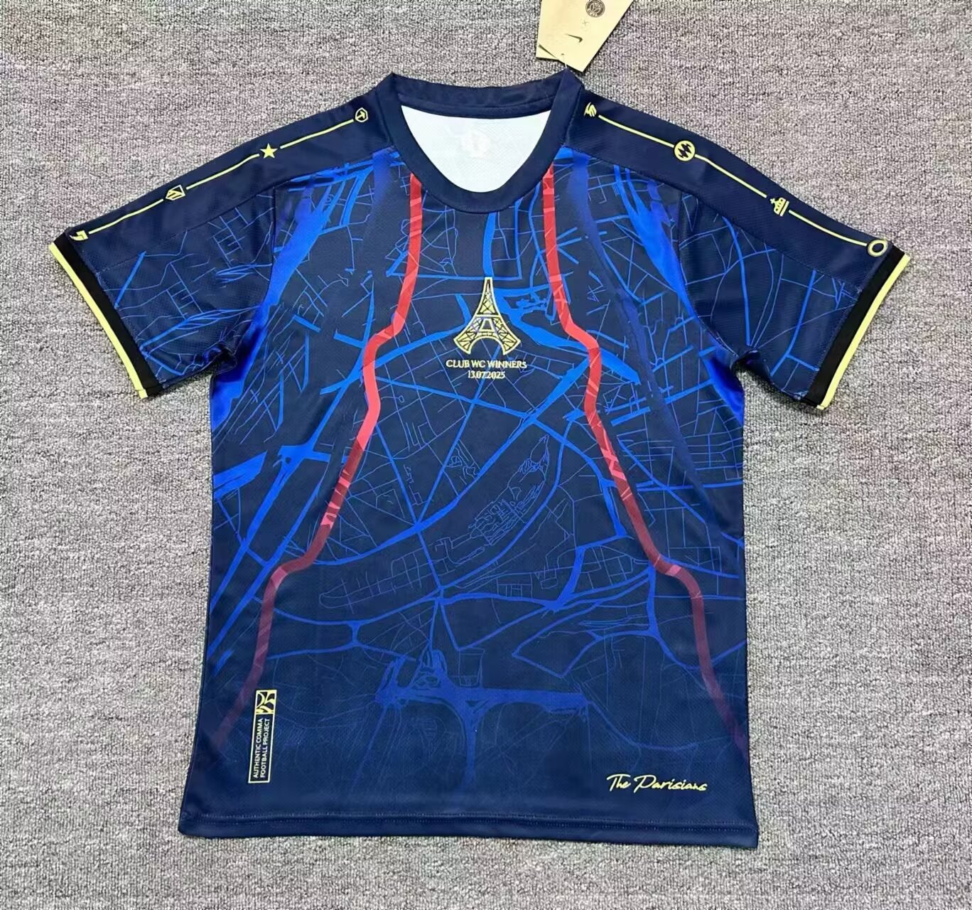 a215f19f5c3be6c280490101f42ddf0b-1 2025/2026 Psg Paris Saint-Germain Special Edition Blue Football Shirt 1:1 Thai Quality - Image 1