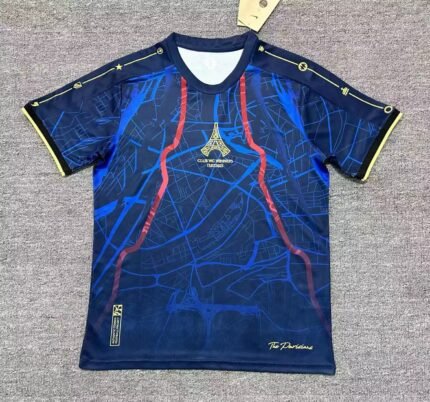 2025/2026 Psg Paris Saint-Germain Special Edition Blue Football Shirt 1:1 Thai Quality