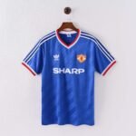 1986/1988 Retro Manchester United Third Away Football Shirt 1:1 Thai Quality