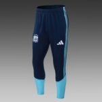 2026 Argentina Half-Pull Training Suit Royal Blue Jersey Set - Image 5