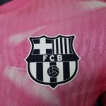 2024/2025 Player Version Barcelona Special Edition Pink Football Shirt 1:1 Thai Quality - Image 7