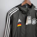 2021 Windbreaker Soccer Jersey Germany Black - Image 6
