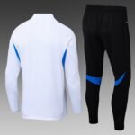 2025/2026 Manchester United Half-Pull Training Suit White Football Shirt 1:1 Thai Quality Set - Image 2