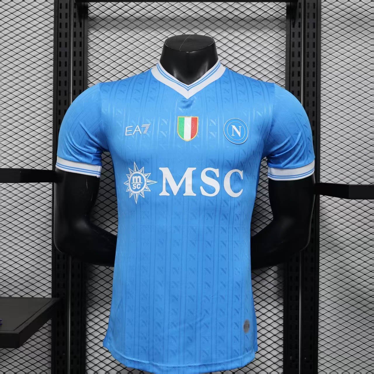 a75c86d5aa8b785f3546928e98f91984-1 2025/2026 Player Version Napoli Home Soccer Jersey 1:1 Thai Quality - Image 1