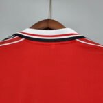 1998-1999 Retro Long Sleeve Manchester United Home Football Shirt 1:1 Thai Quality - Image 6