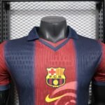 2025/2026 Player Version Barcelona Travis Scott Joint Edition Polo Shirt Football Shirt 1:1 Thai Quality - Image 3