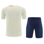 2025/2026 Barcelona Training Wear Set Beige Football Shirt 1:1 Thai Quality - Image 2