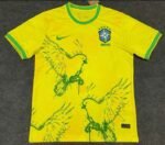 2024 Brazil Special Edition yellow Football Shirt 1:1 Thai Quality